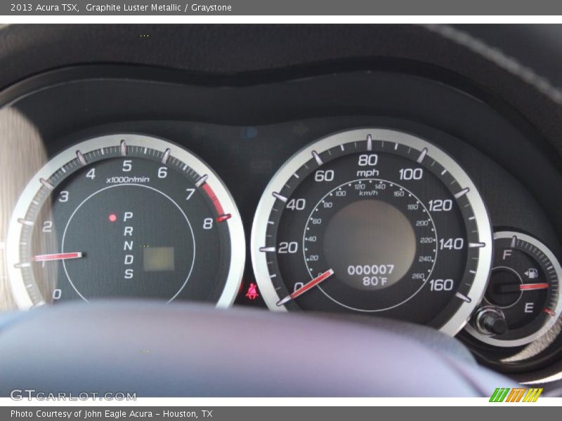 Graphite Luster Metallic / Graystone 2013 Acura TSX