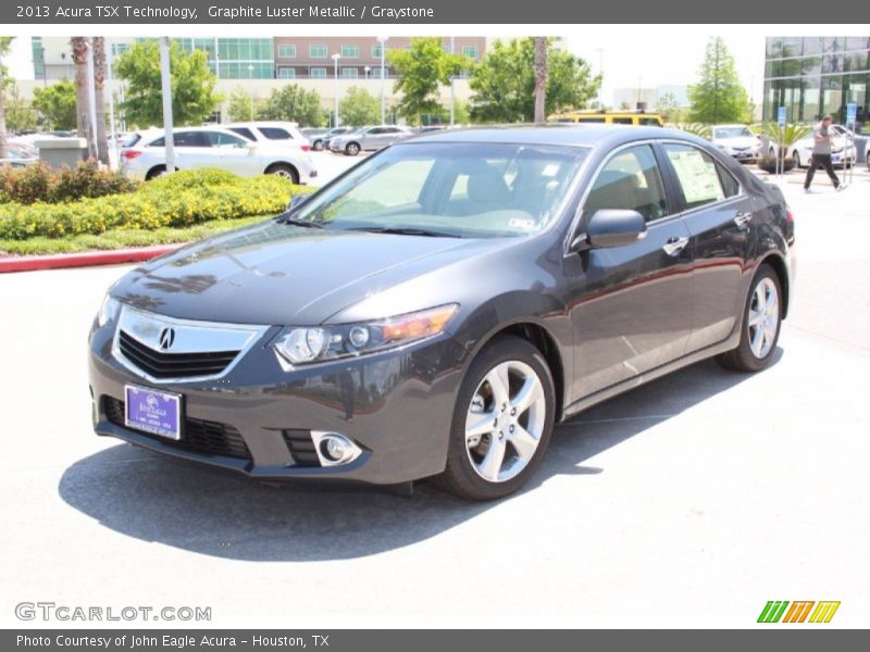 Graphite Luster Metallic / Graystone 2013 Acura TSX Technology