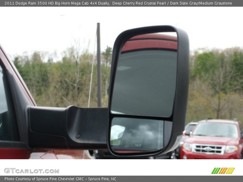 Deep Cherry Red Crystal Pearl / Dark Slate Gray/Medium Graystone 2011 Dodge Ram 3500 HD Big Horn Mega Cab 4x4 Dually