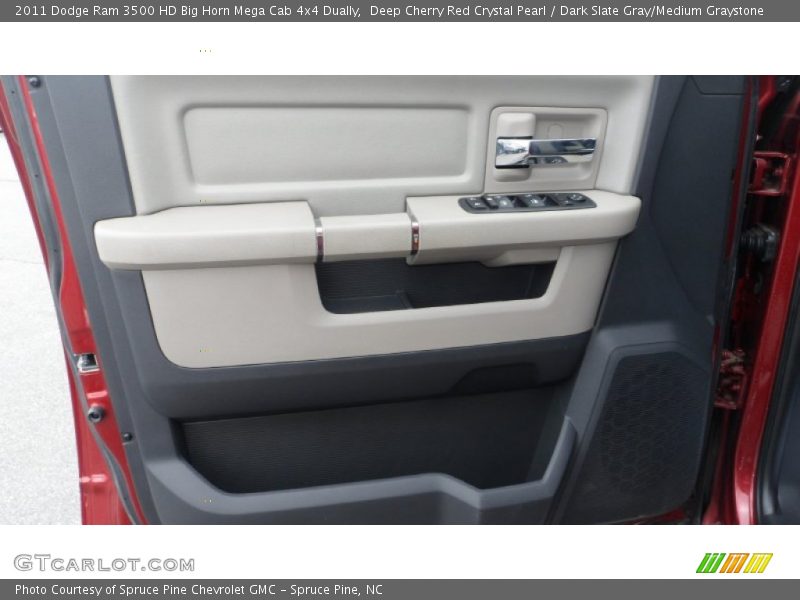 Deep Cherry Red Crystal Pearl / Dark Slate Gray/Medium Graystone 2011 Dodge Ram 3500 HD Big Horn Mega Cab 4x4 Dually