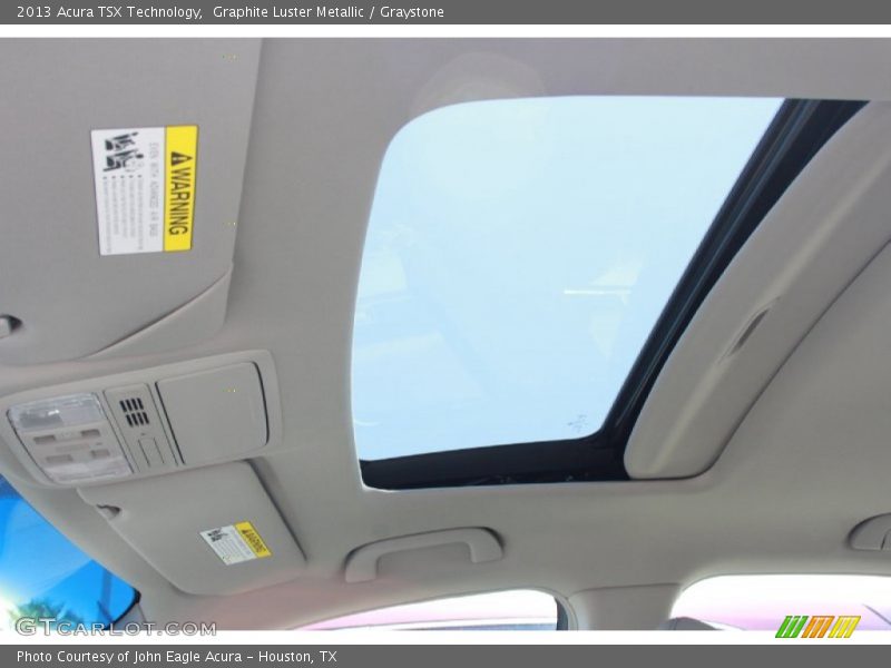 Graphite Luster Metallic / Graystone 2013 Acura TSX Technology