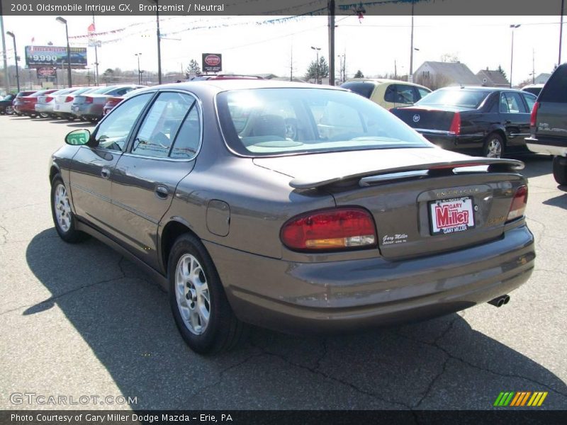 Bronzemist / Neutral 2001 Oldsmobile Intrigue GX