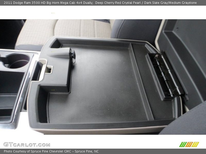 Deep Cherry Red Crystal Pearl / Dark Slate Gray/Medium Graystone 2011 Dodge Ram 3500 HD Big Horn Mega Cab 4x4 Dually