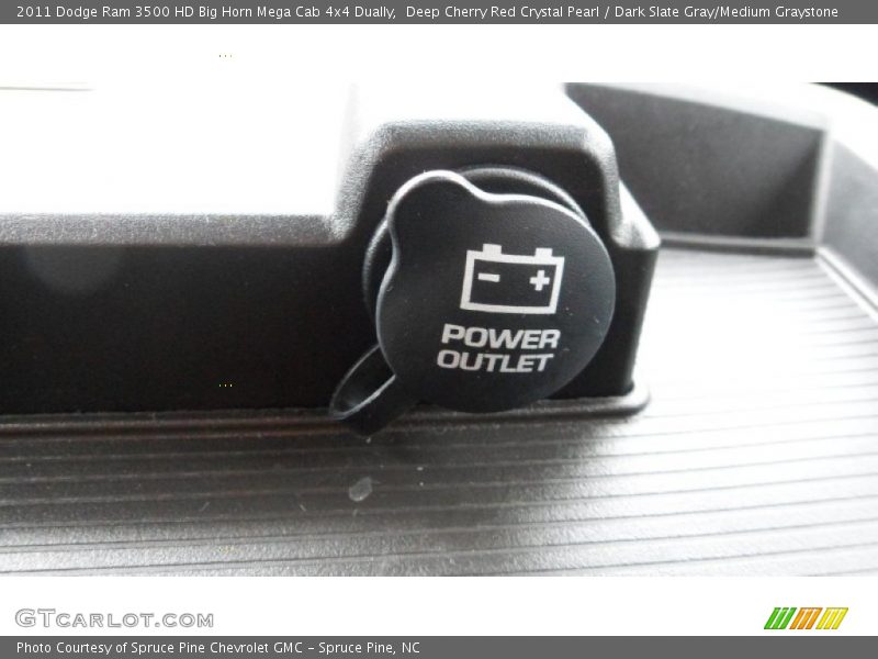 Deep Cherry Red Crystal Pearl / Dark Slate Gray/Medium Graystone 2011 Dodge Ram 3500 HD Big Horn Mega Cab 4x4 Dually