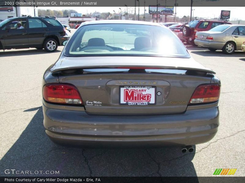 Bronzemist / Neutral 2001 Oldsmobile Intrigue GX