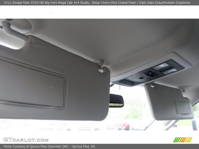 Deep Cherry Red Crystal Pearl / Dark Slate Gray/Medium Graystone 2011 Dodge Ram 3500 HD Big Horn Mega Cab 4x4 Dually