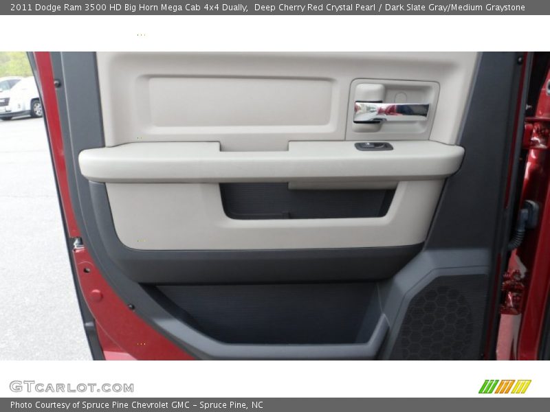 Deep Cherry Red Crystal Pearl / Dark Slate Gray/Medium Graystone 2011 Dodge Ram 3500 HD Big Horn Mega Cab 4x4 Dually