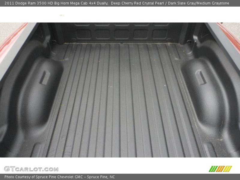 Deep Cherry Red Crystal Pearl / Dark Slate Gray/Medium Graystone 2011 Dodge Ram 3500 HD Big Horn Mega Cab 4x4 Dually