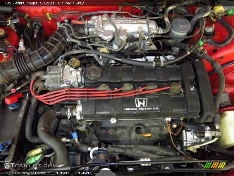  1990 Integra RS Coupe Engine - 1.8 Liter DOHC 16-Valve 4 Cylinder