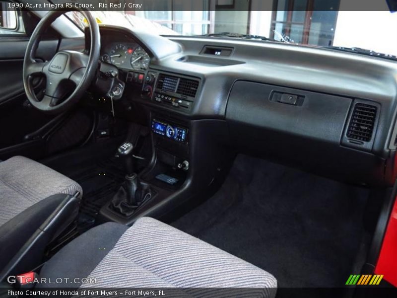 Dashboard of 1990 Integra RS Coupe