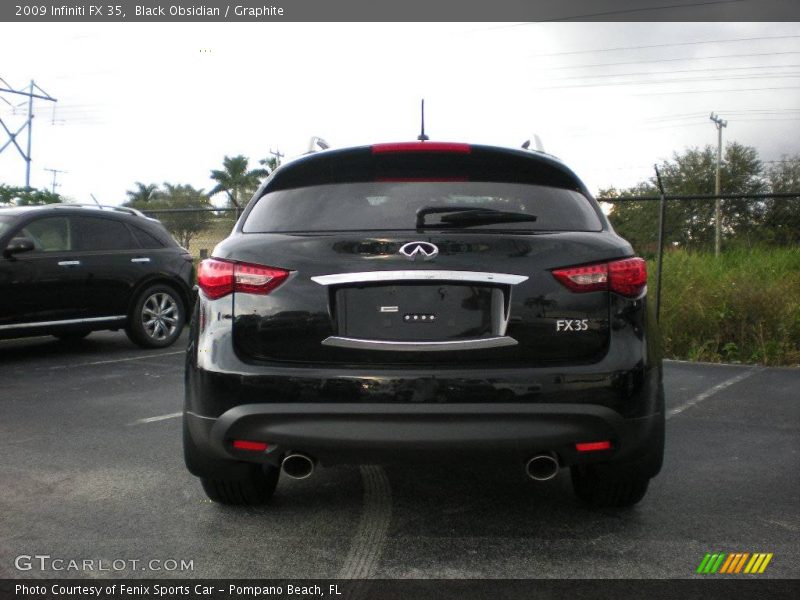 Black Obsidian / Graphite 2009 Infiniti FX 35