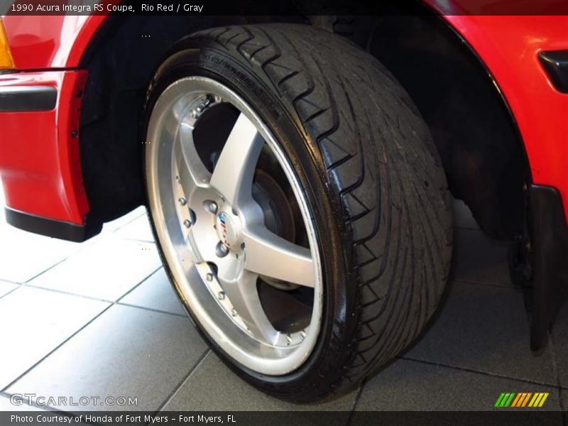 Custom Wheels of 1990 Integra RS Coupe