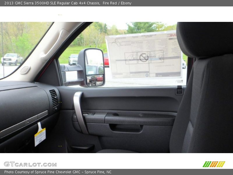 Fire Red / Ebony 2013 GMC Sierra 3500HD SLE Regular Cab 4x4 Chassis