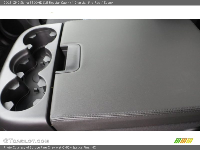Fire Red / Ebony 2013 GMC Sierra 3500HD SLE Regular Cab 4x4 Chassis