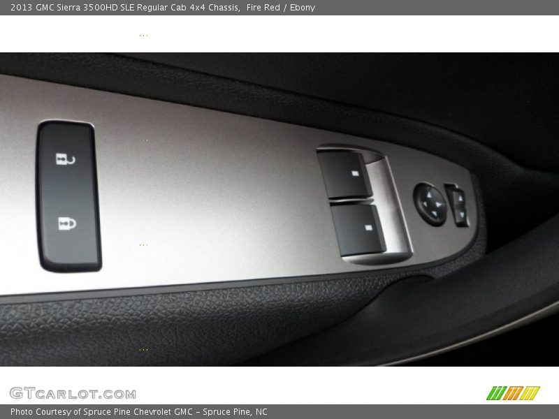 Fire Red / Ebony 2013 GMC Sierra 3500HD SLE Regular Cab 4x4 Chassis