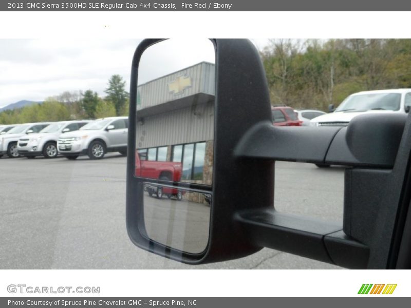 Fire Red / Ebony 2013 GMC Sierra 3500HD SLE Regular Cab 4x4 Chassis