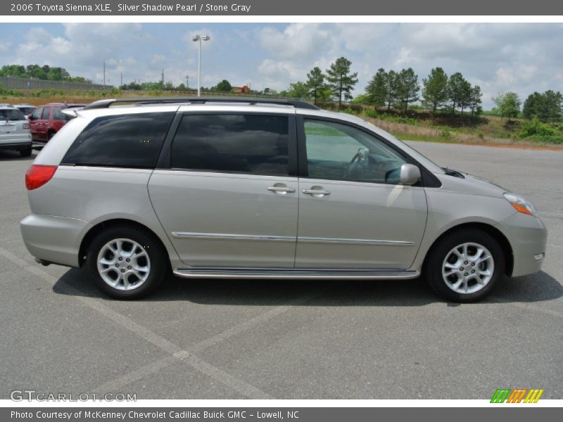 Silver Shadow Pearl / Stone Gray 2006 Toyota Sienna XLE