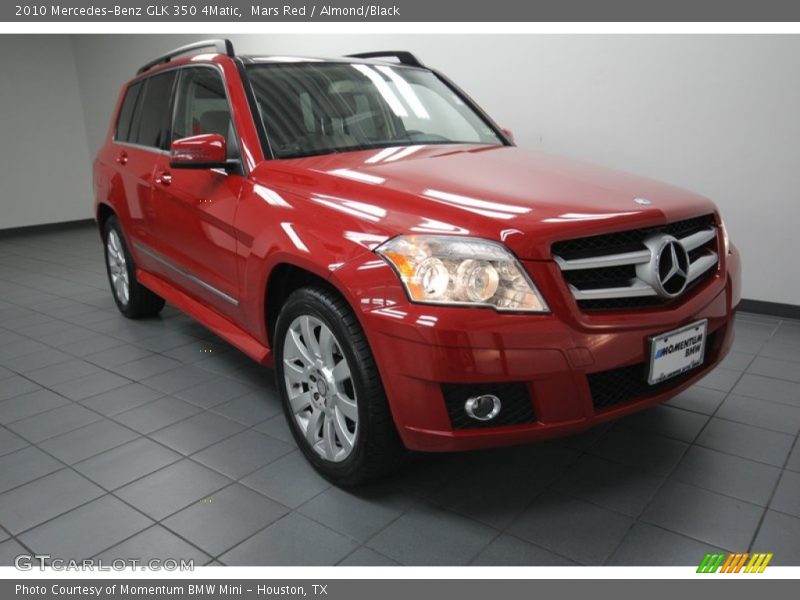 Mars Red / Almond/Black 2010 Mercedes-Benz GLK 350 4Matic
