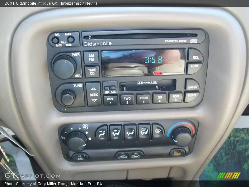 Bronzemist / Neutral 2001 Oldsmobile Intrigue GX