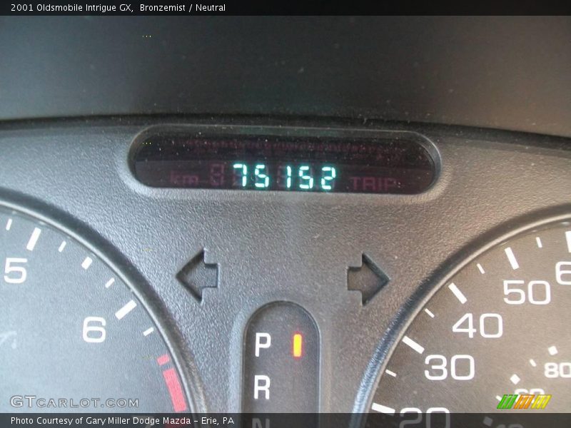 Bronzemist / Neutral 2001 Oldsmobile Intrigue GX