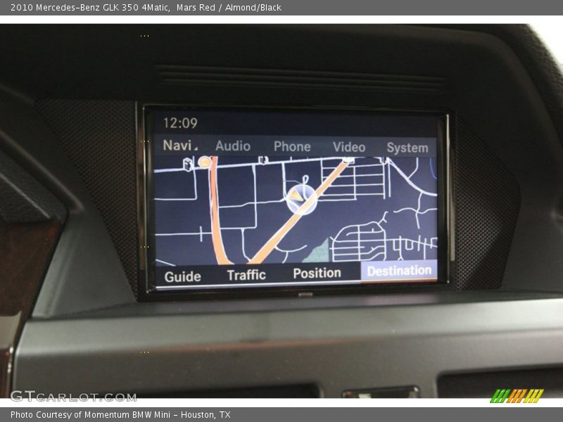 Navigation of 2010 GLK 350 4Matic