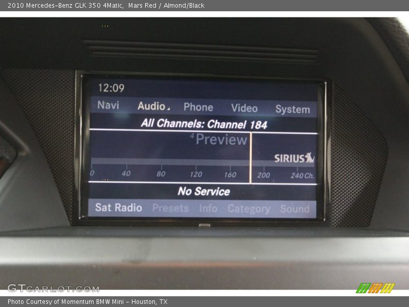 Mars Red / Almond/Black 2010 Mercedes-Benz GLK 350 4Matic