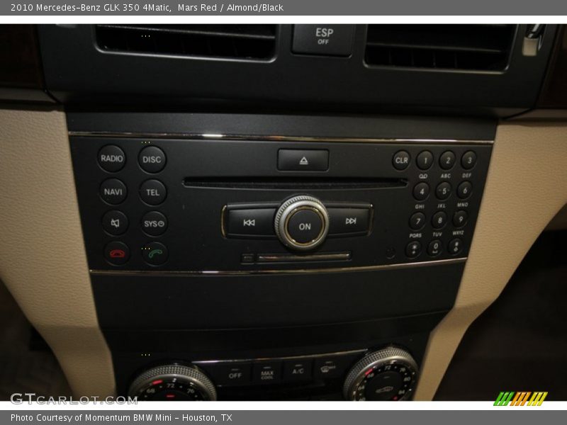 Controls of 2010 GLK 350 4Matic