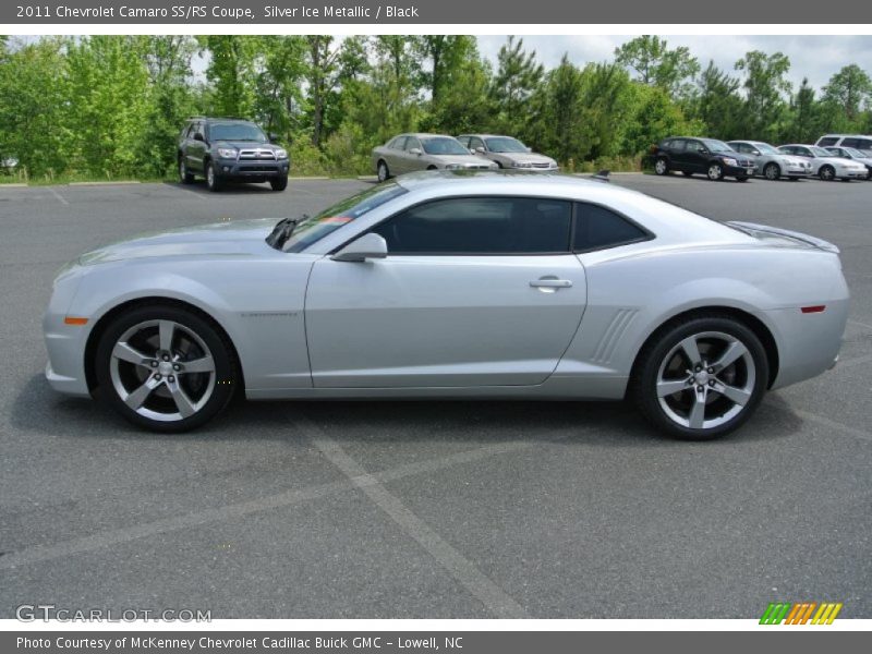 Silver Ice Metallic / Black 2011 Chevrolet Camaro SS/RS Coupe