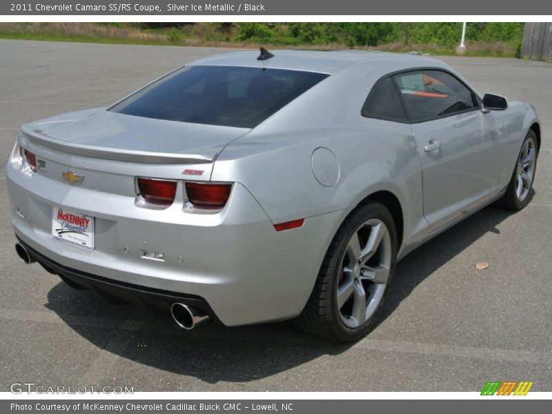 Silver Ice Metallic / Black 2011 Chevrolet Camaro SS/RS Coupe