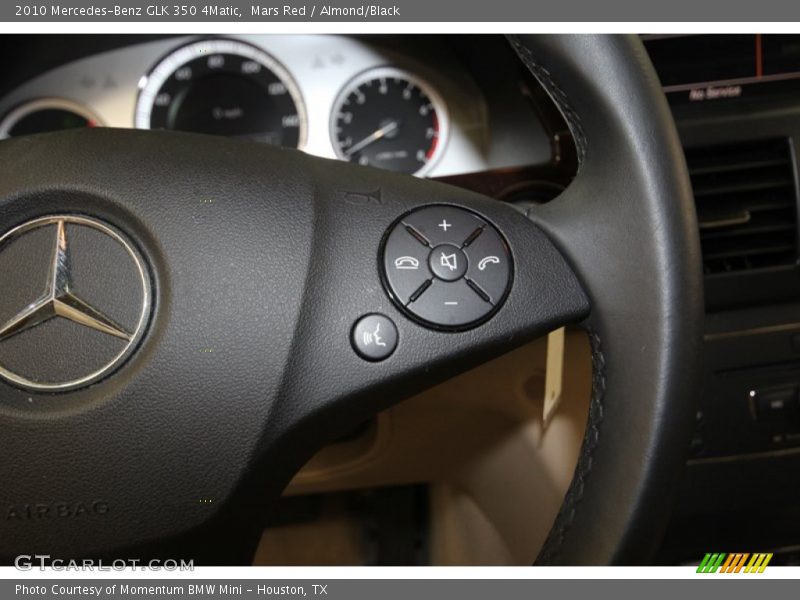 Controls of 2010 GLK 350 4Matic