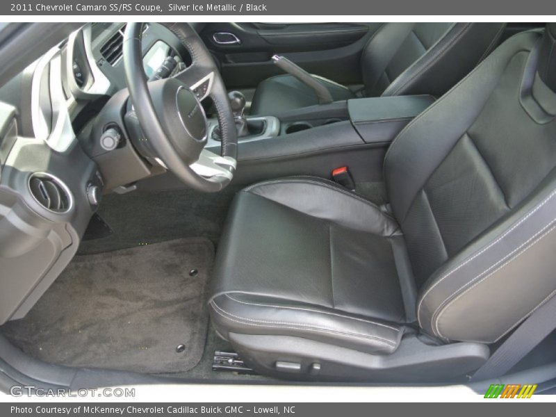 Silver Ice Metallic / Black 2011 Chevrolet Camaro SS/RS Coupe