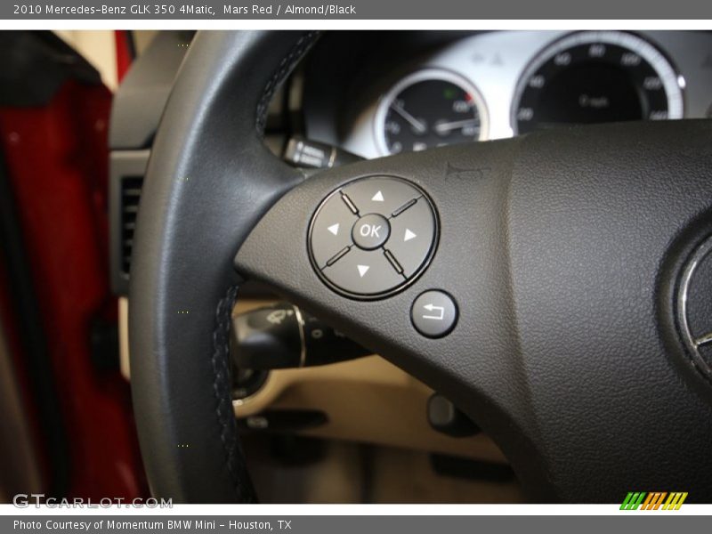 Controls of 2010 GLK 350 4Matic