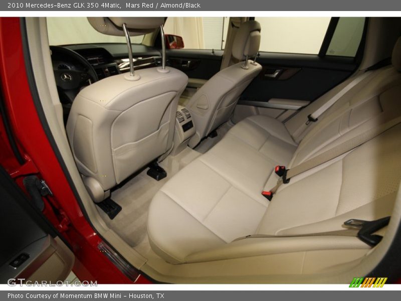 Rear Seat of 2010 GLK 350 4Matic