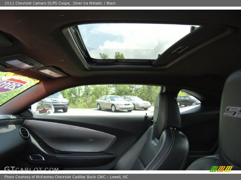 Silver Ice Metallic / Black 2011 Chevrolet Camaro SS/RS Coupe