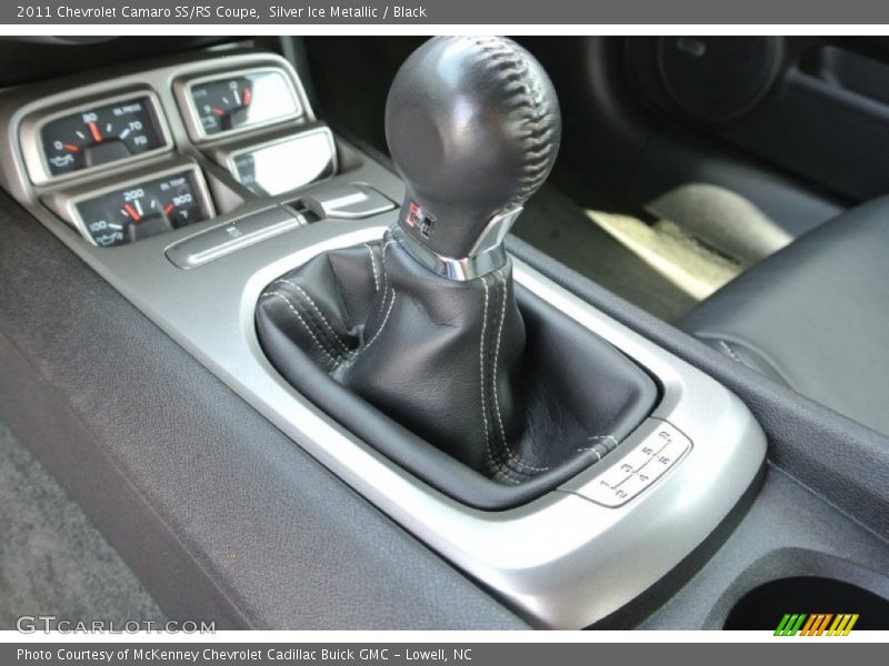 Silver Ice Metallic / Black 2011 Chevrolet Camaro SS/RS Coupe