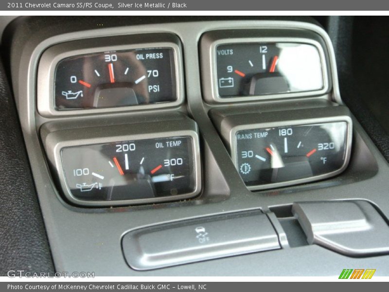 Silver Ice Metallic / Black 2011 Chevrolet Camaro SS/RS Coupe
