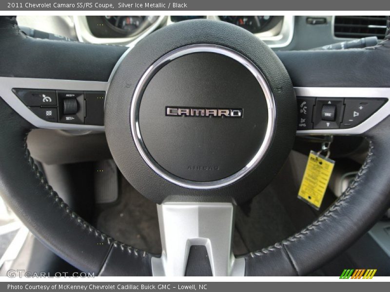 Silver Ice Metallic / Black 2011 Chevrolet Camaro SS/RS Coupe
