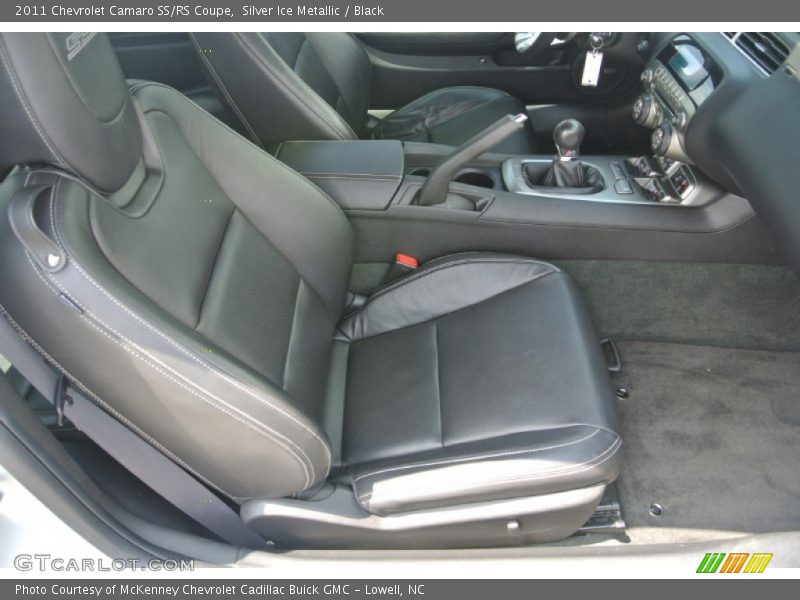 Silver Ice Metallic / Black 2011 Chevrolet Camaro SS/RS Coupe