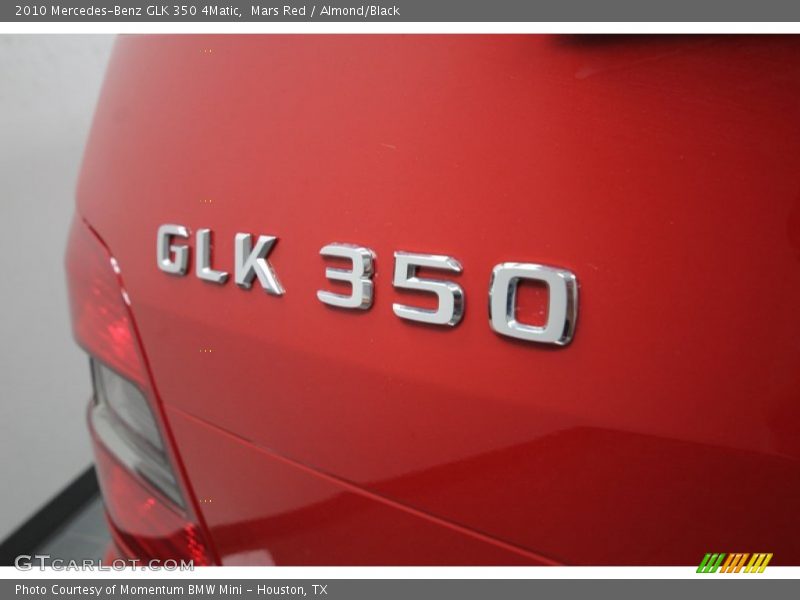 Mars Red / Almond/Black 2010 Mercedes-Benz GLK 350 4Matic