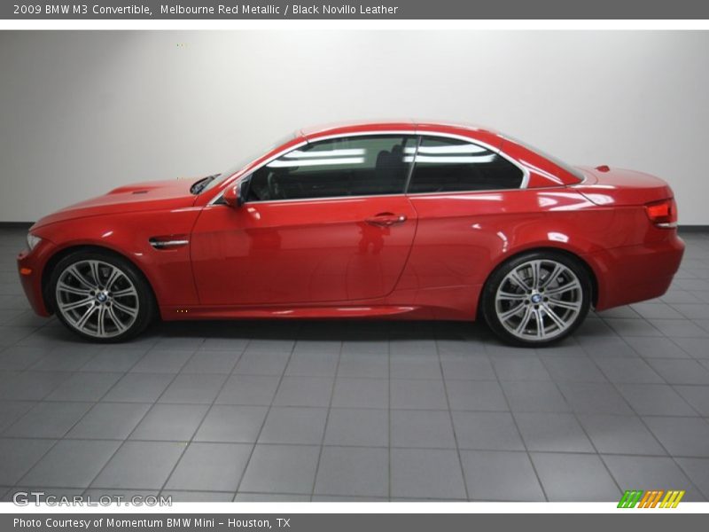  2009 M3 Convertible Melbourne Red Metallic