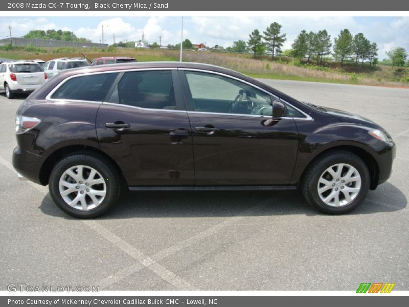Black Cherry Mica / Sand 2008 Mazda CX-7 Touring