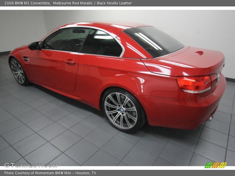  2009 M3 Convertible Melbourne Red Metallic