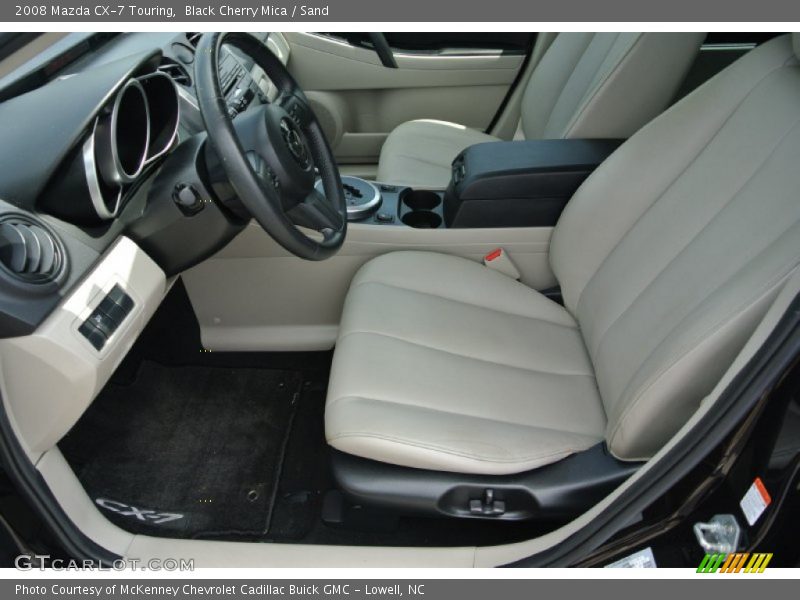 Black Cherry Mica / Sand 2008 Mazda CX-7 Touring