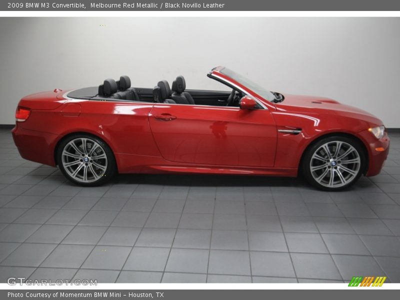  2009 M3 Convertible Melbourne Red Metallic
