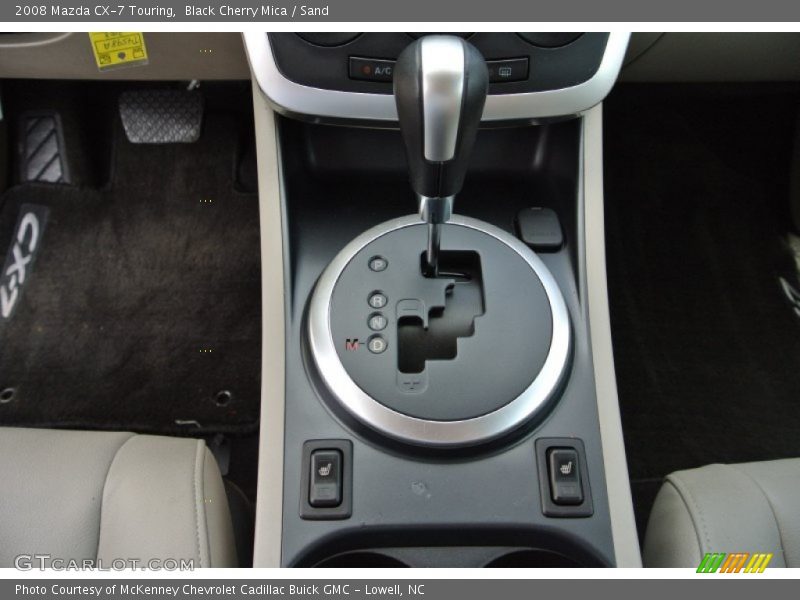 Black Cherry Mica / Sand 2008 Mazda CX-7 Touring