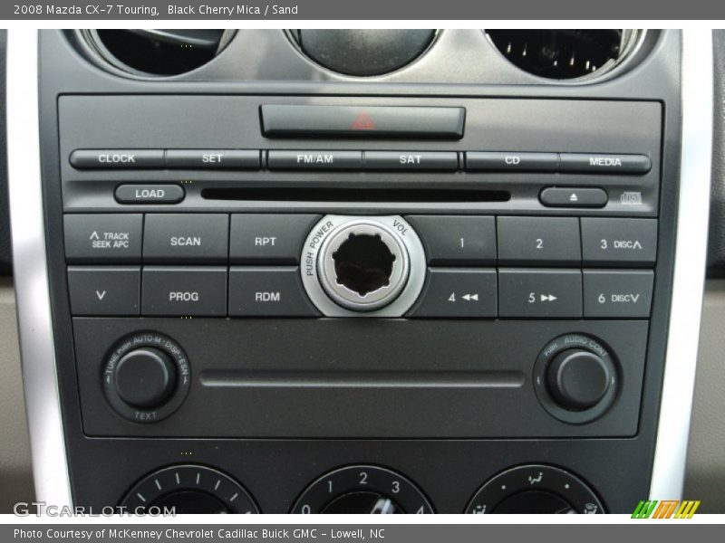 Black Cherry Mica / Sand 2008 Mazda CX-7 Touring
