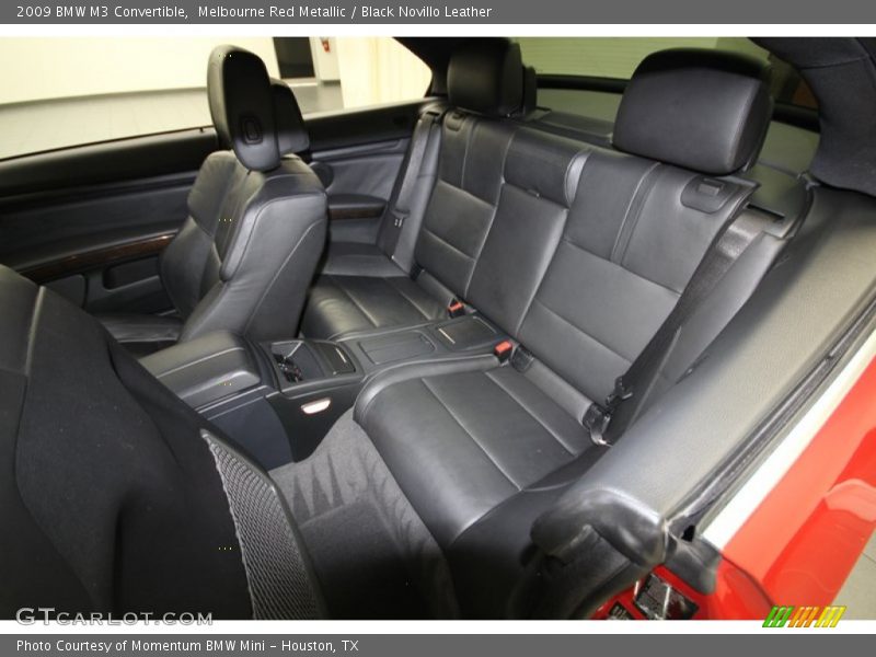 Rear Seat of 2009 M3 Convertible