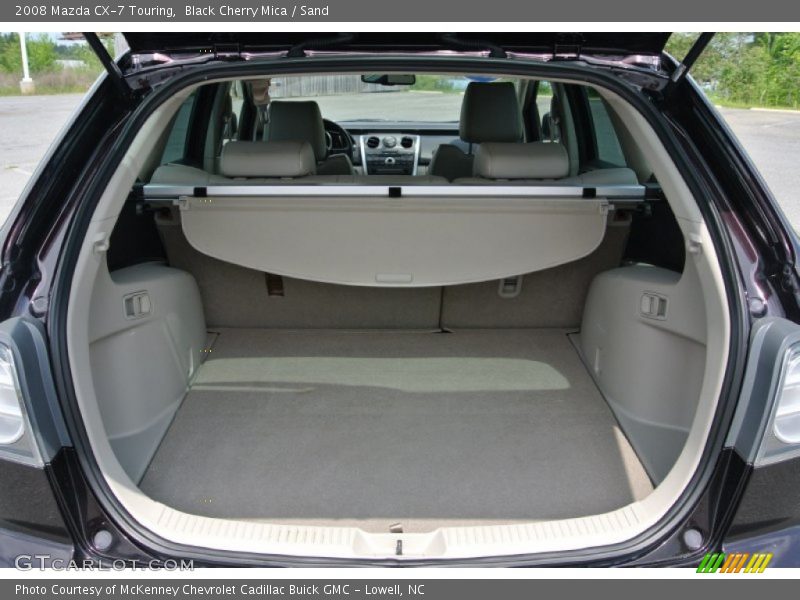 Black Cherry Mica / Sand 2008 Mazda CX-7 Touring