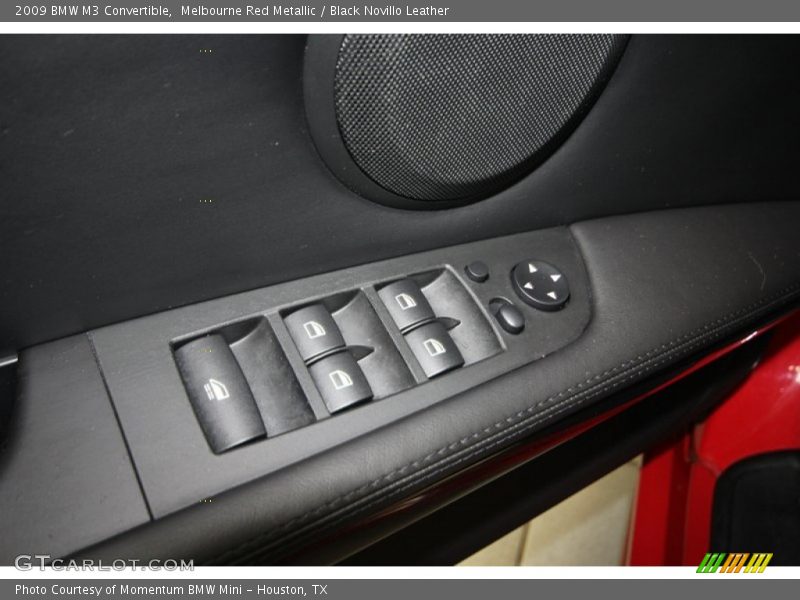 Melbourne Red Metallic / Black Novillo Leather 2009 BMW M3 Convertible