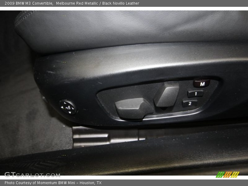 Melbourne Red Metallic / Black Novillo Leather 2009 BMW M3 Convertible